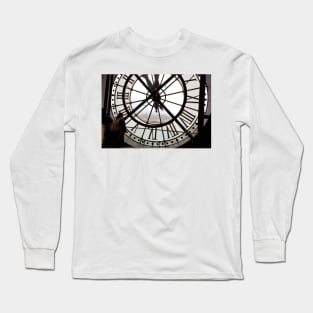 Paris Orsay Museum Clock Long Sleeve T-Shirt